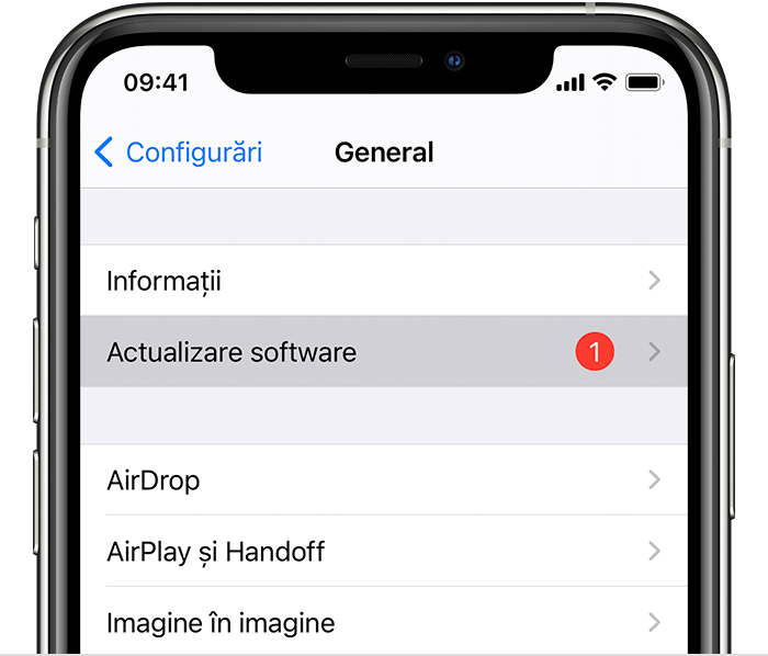Actualizarea Dispozitivului Iphone Ipad Sau Ipod Touch Apple Support Ro
