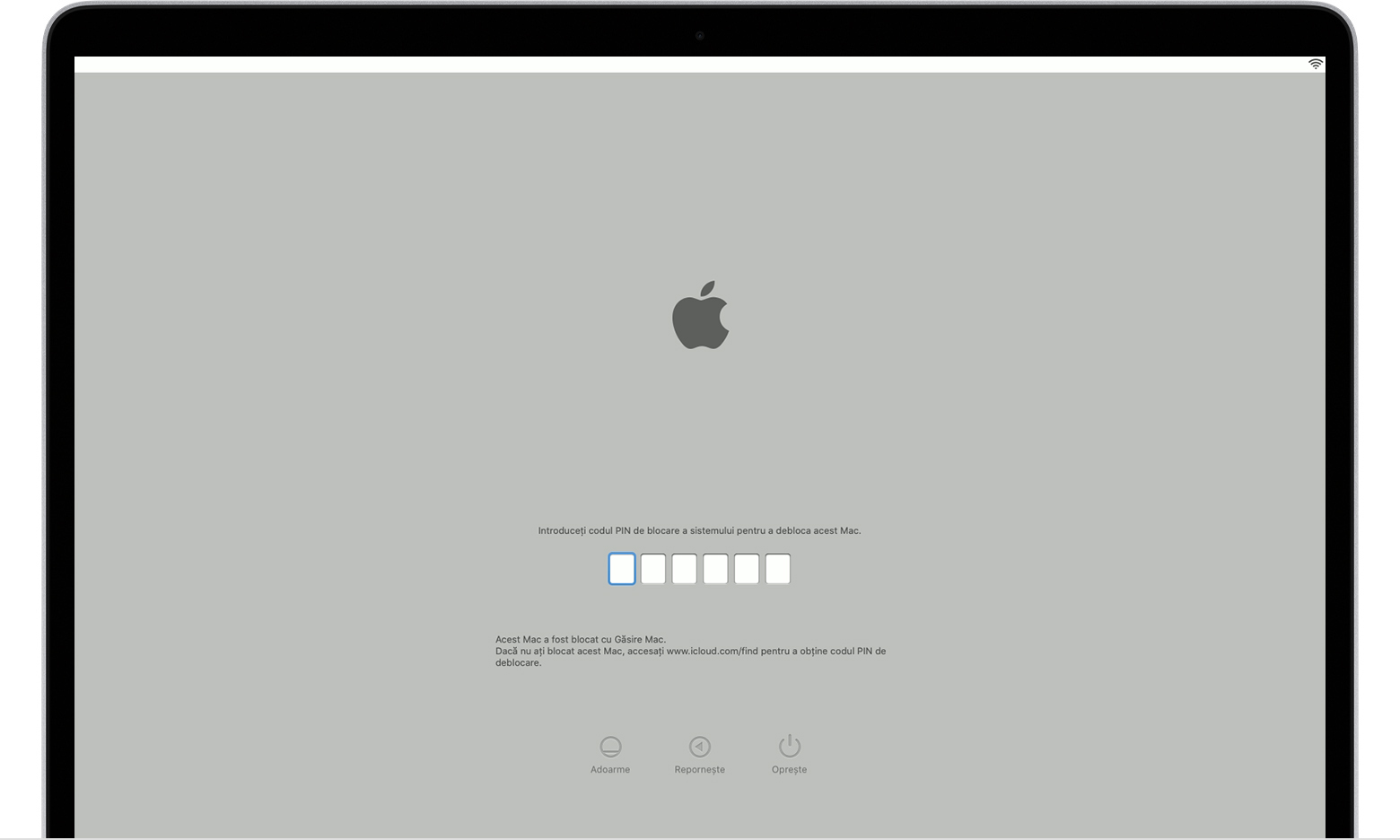 În cazul în care computerul Mac nu pornește până la capăt - Apple Support  (RO)