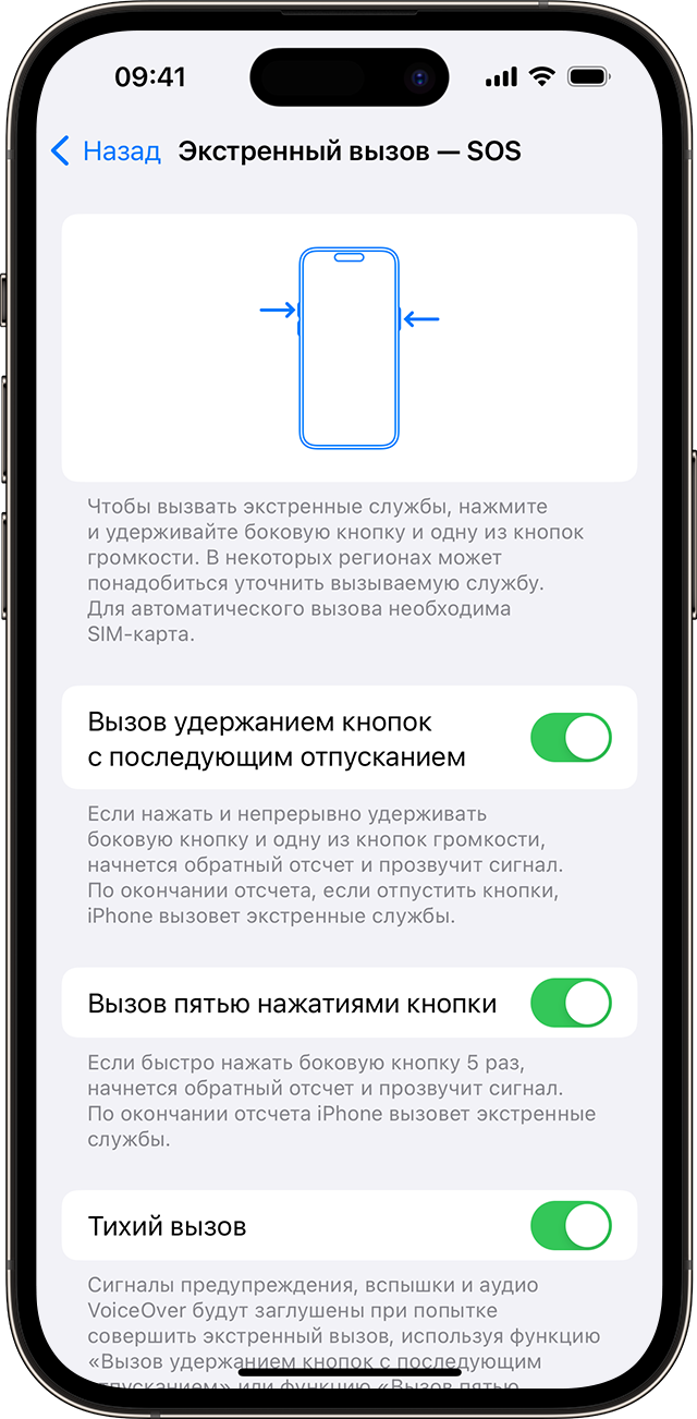 Как отключить кнопку sos. Как включить Экстренный вызов. IOS 17 звонок в режиме. Значок на айфоне отмененного вызова.