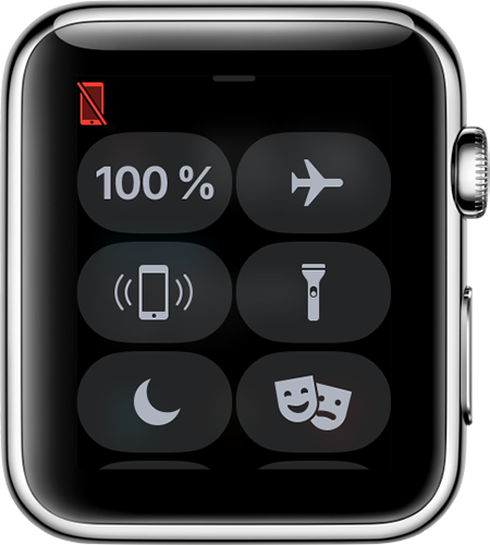 Отключить авиарежим на apple watch