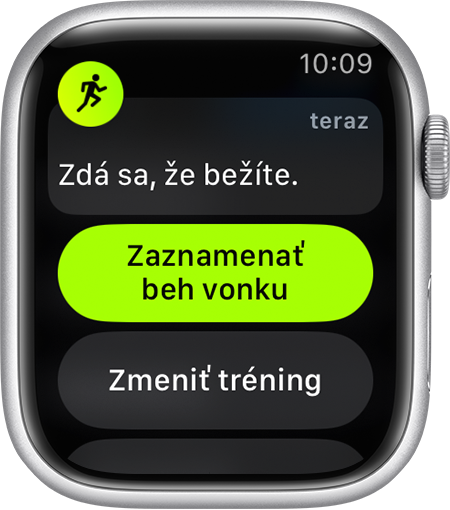 Používanie apky Tréning na hodinkách Apple Watch - Apple Support (SK)