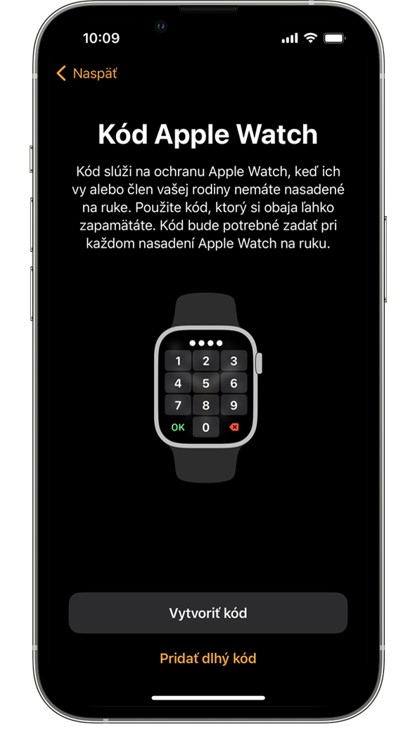 Nastavenie hodiniek Apple Watch pre člena rodiny - Apple Support (SK)
