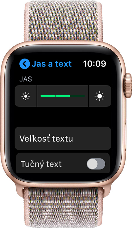 Používanie funkcií prístupnosti na hodinkách Apple Watch - Apple Support