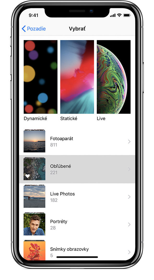 Zmena pozadia iPhonu Apple Support