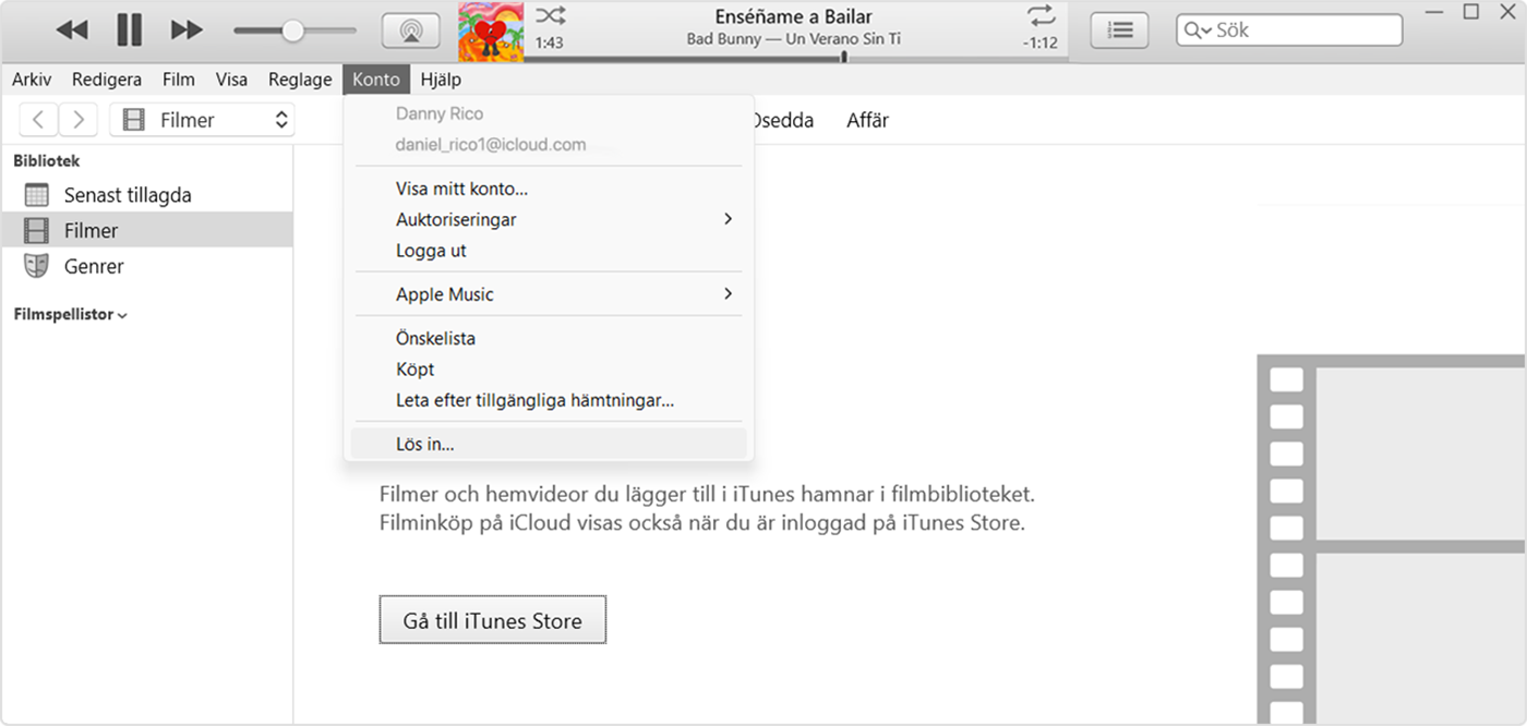 Alternativet Lösa in i iTunes för Windows på en pc