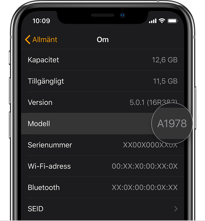 Identifiera din Apple Watch - Apple-support