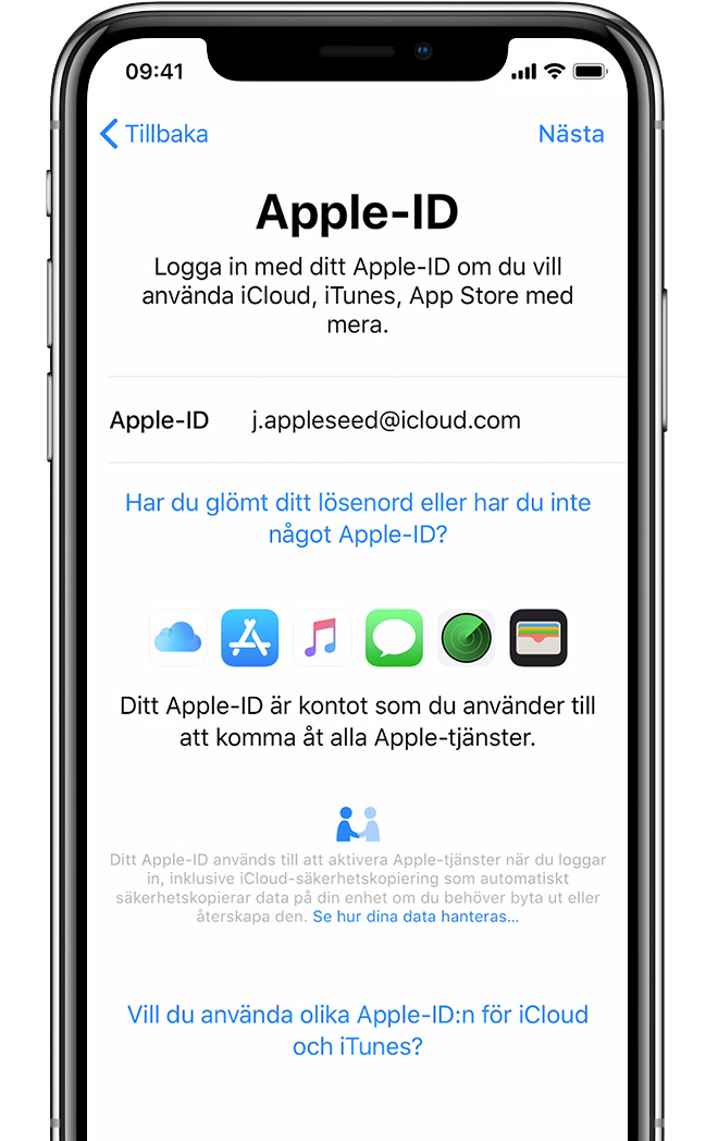 apple id with extreme landings pro