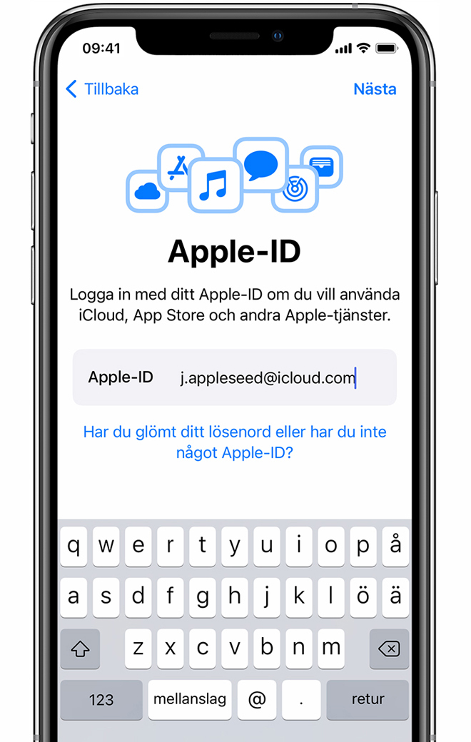 Ställa in iPhone, iPad eller iPod touch - Apple-support