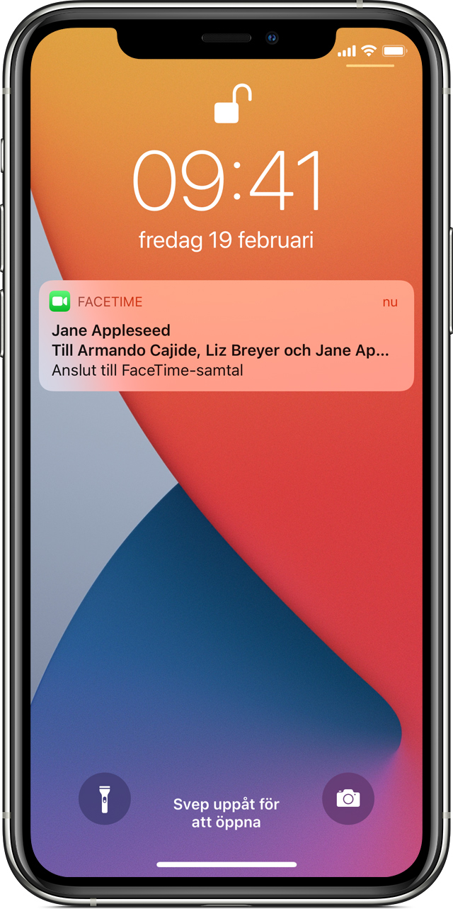 Använda gruppsamtal i FaceTime på iPhone, iPad och iPod touch - Apple