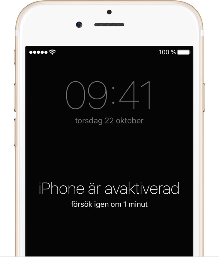 Om Du Har Glömt Bort Lösenkoden Till Din Iphone Ipad Eller Ipod Touch 6146