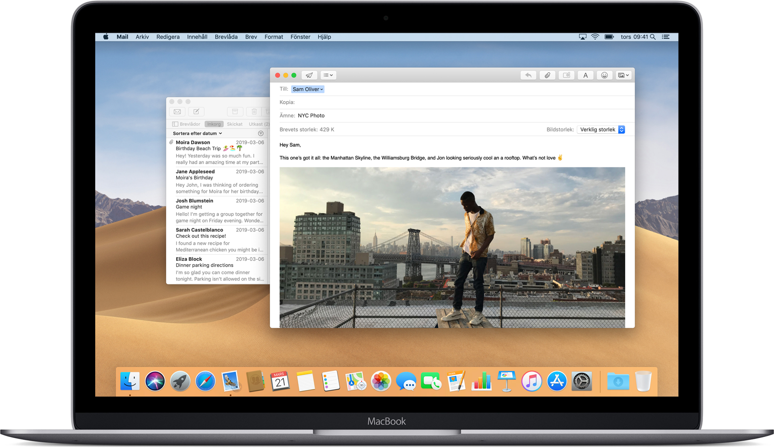 Använda Mail på Mac-datorn - Apple-support
