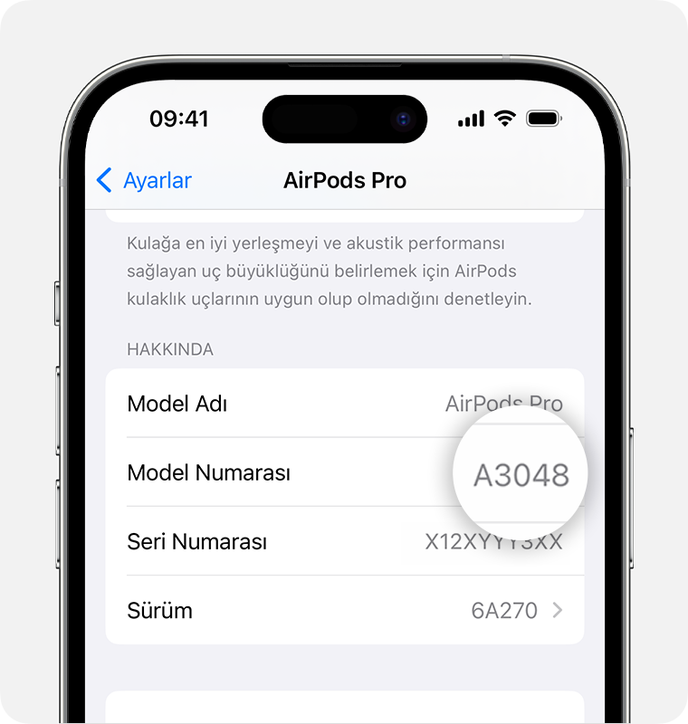AirPods modelinizi belirleme - Apple Destek (TR)