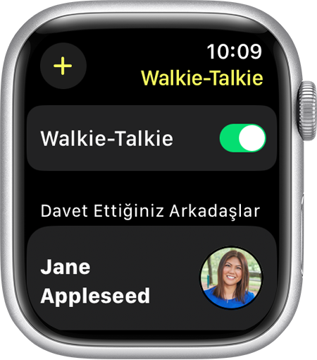 Apple Watch'unuzda Walkie-Talkie'yi kullanma - Apple Destek (TR)