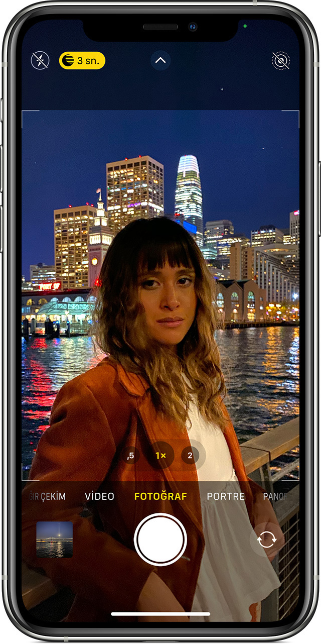 iphone unuzda gece modunu kullanma apple destek tr