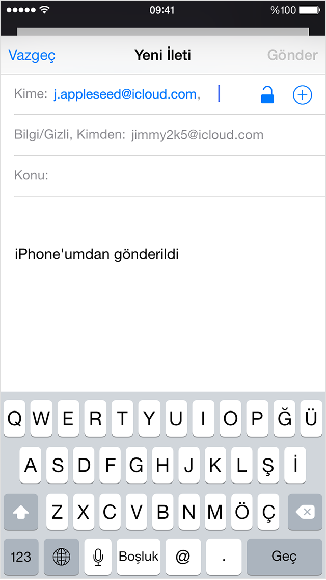 Bir Exchange Ortaminda Sifreli Iletiler Gondermek Icin Ios Te S Mime I Kullanma Apple Destek