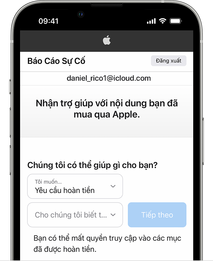 Bộ phận hỗ trợ của Apple (VN)