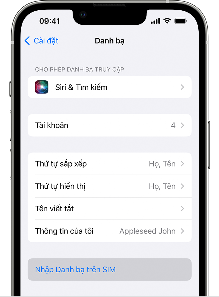 Cách Copy Danh Bạ Từ iPhone Sang Sim đơn giản nhất