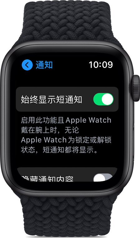 Apple Watch 上的通知 Apple 支持 中国