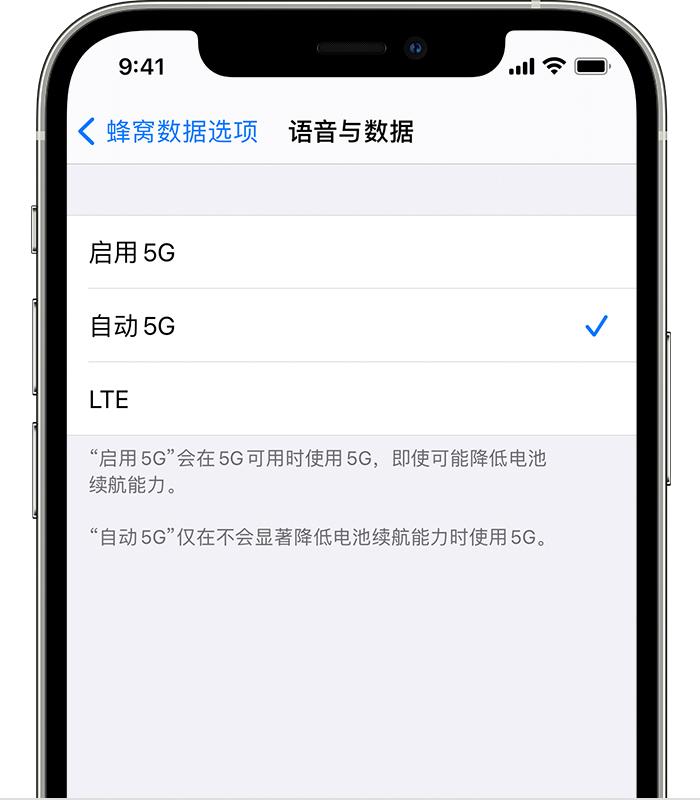 在iphone 上使用5g Apple 支持 中国