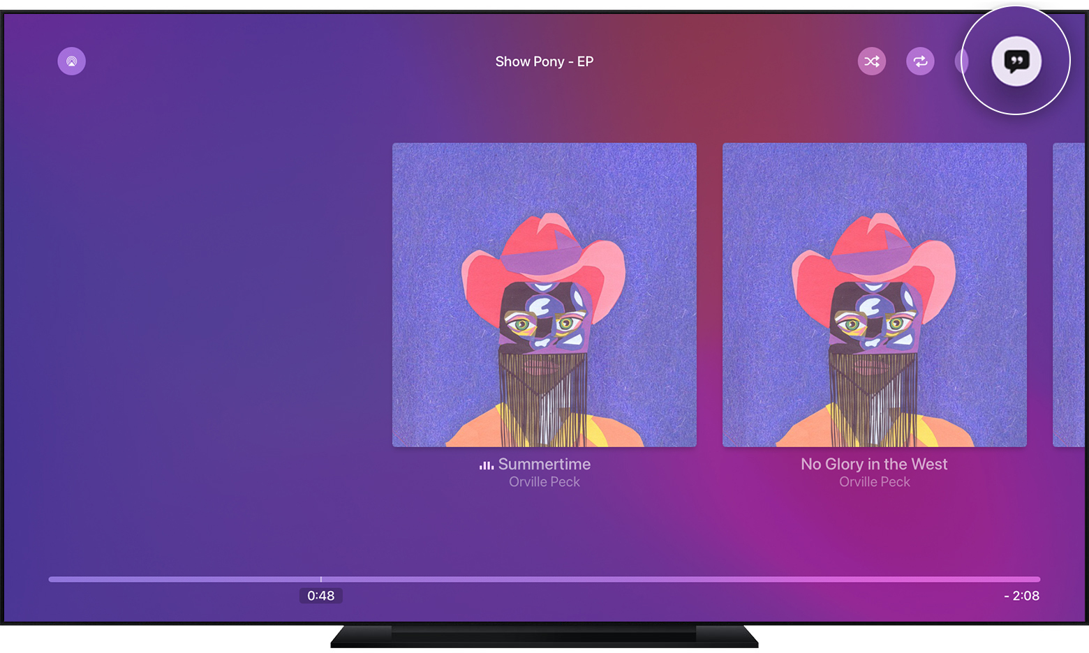 Åœ¨apple Tv Ä¸ŠæŸ¥çœ‹apple Music Çš„æ™‚é–“åŒæ­¥æ­Œè©ž Apple Æ”¯æ´ Å°ç£