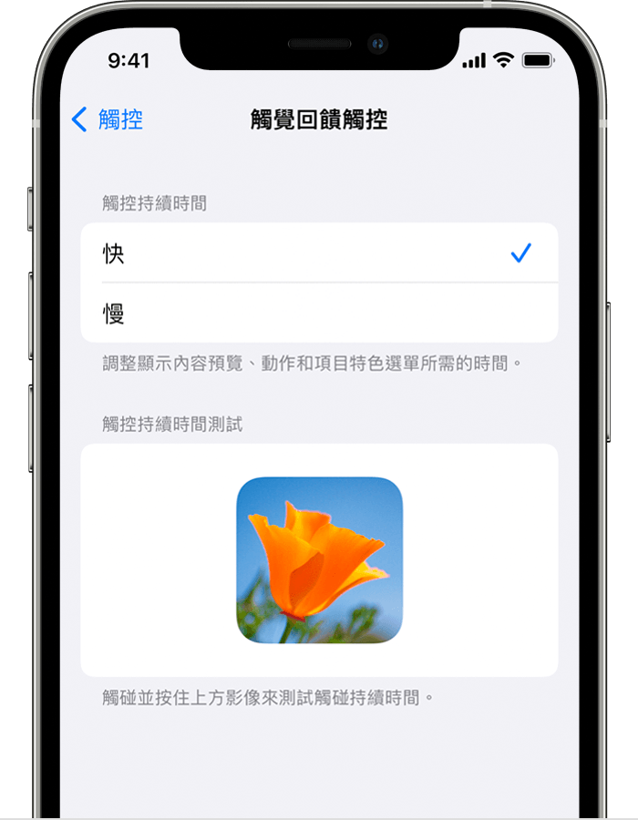 調整iPhone 的3D 或觸覺回饋觸控的敏感度- Apple 支援(台灣)