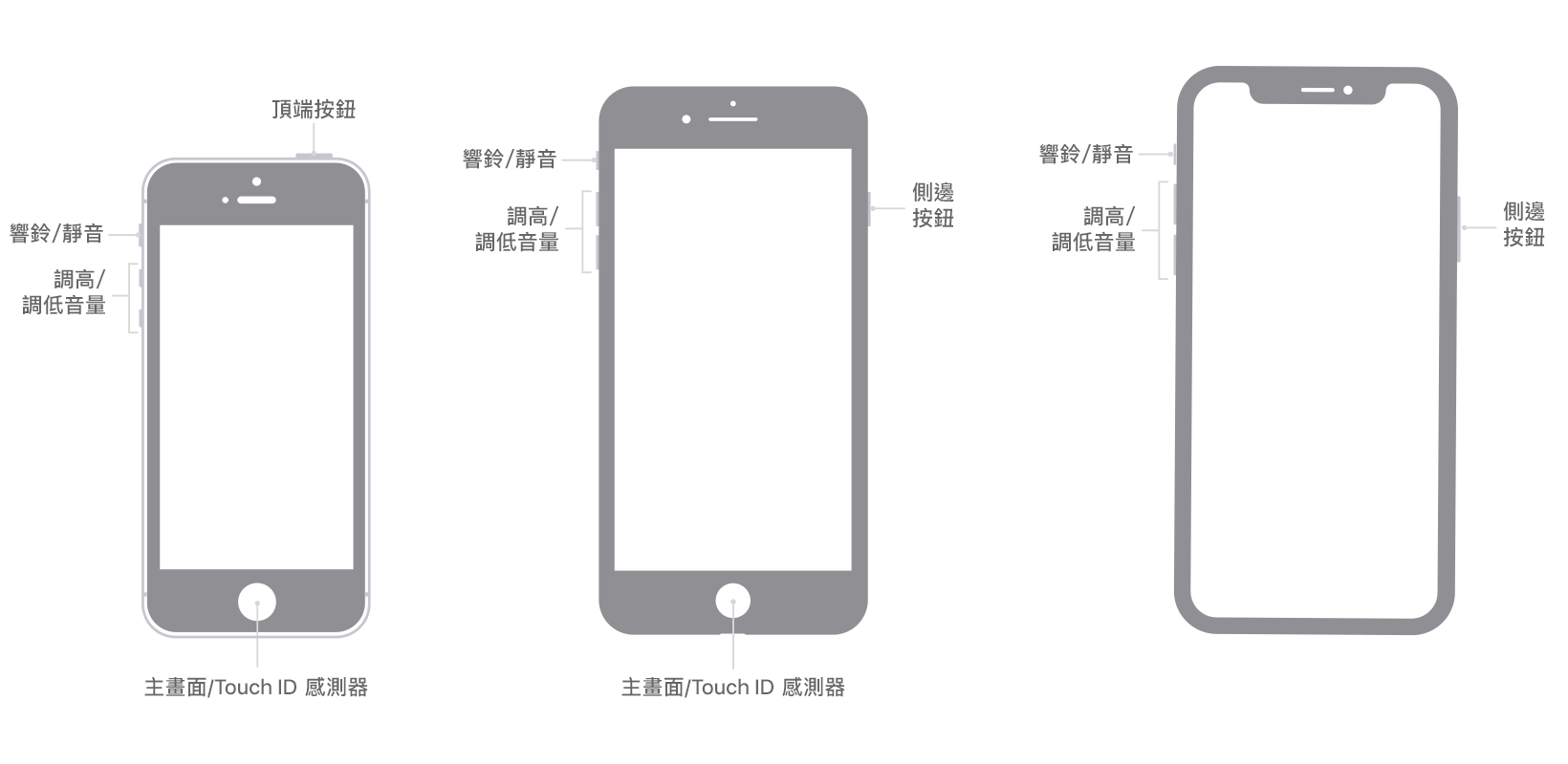 使用iphone 上的側邊 主畫面和其他按鈕 Apple 支援 台灣